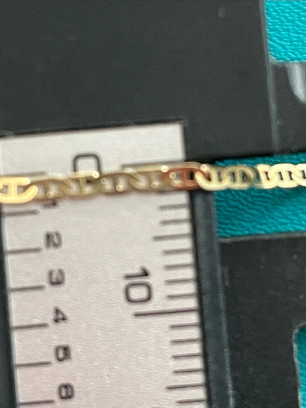 14k YG MARINERS CHAIN 22” 1.1mm - Picture 2 of 11